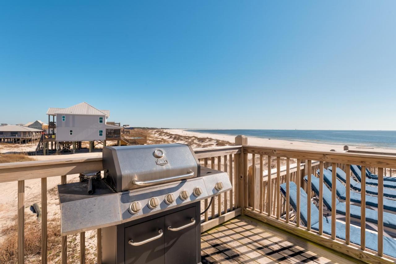 Island Time IV - Pet Friendly! Private Heated Gulf Facing Pool - Covered Porches And Sundecks - This Amazing Home Has It All! Home Dauphin Island Kültér fotó